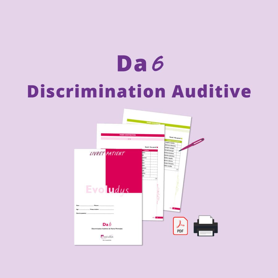 Matériel Discrimination Auditive