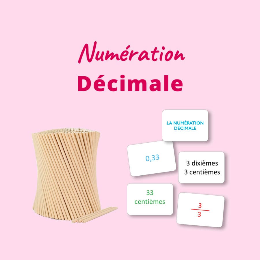 Rééducation Numération décimale - matériel orthophoniste